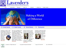 Tablet Screenshot of lavenders.org